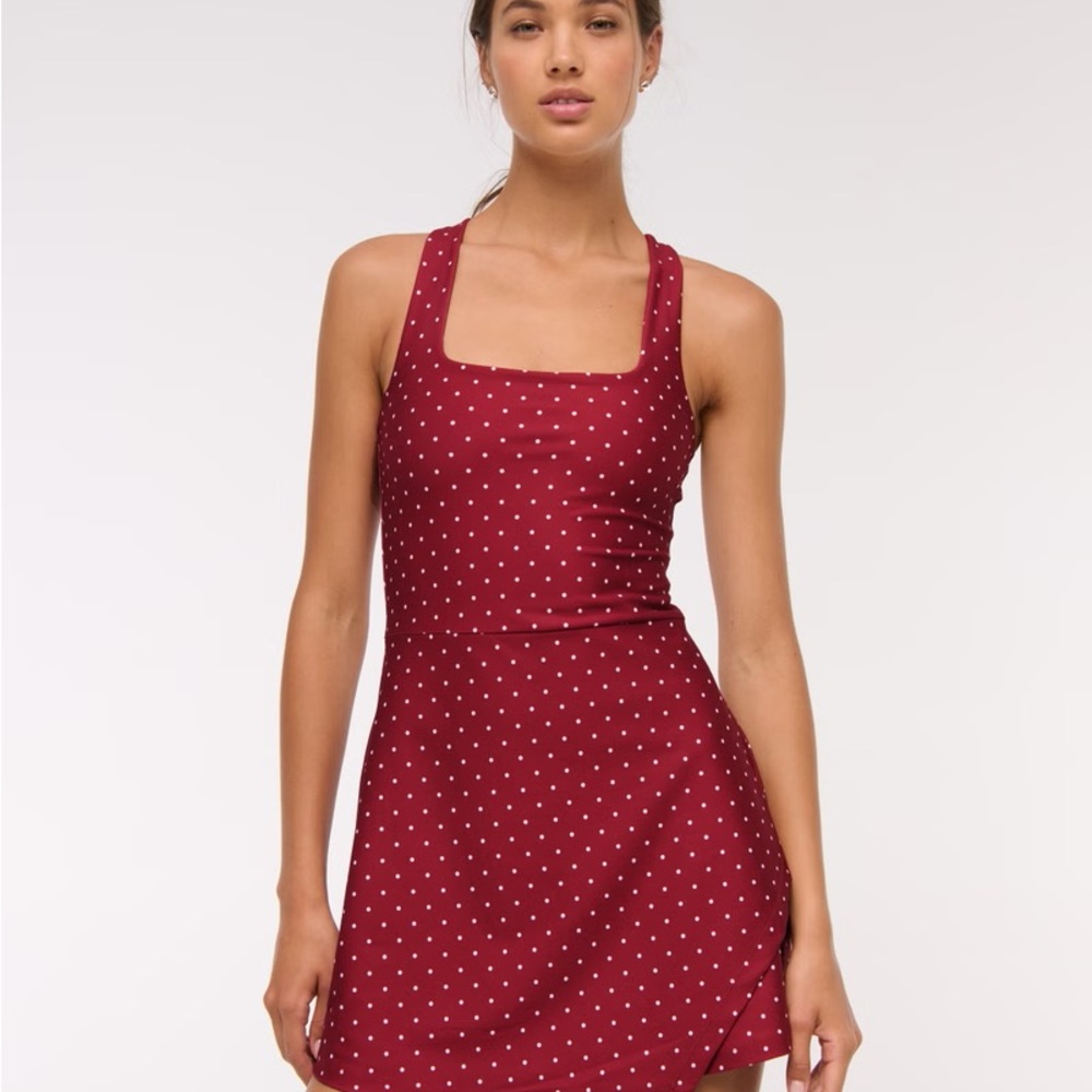 YPB Scultlux Crossback Mini Dress with Shorts
